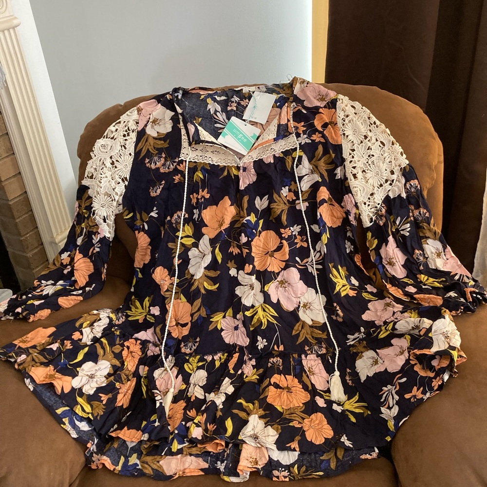 NWT Umgee babydoll dress